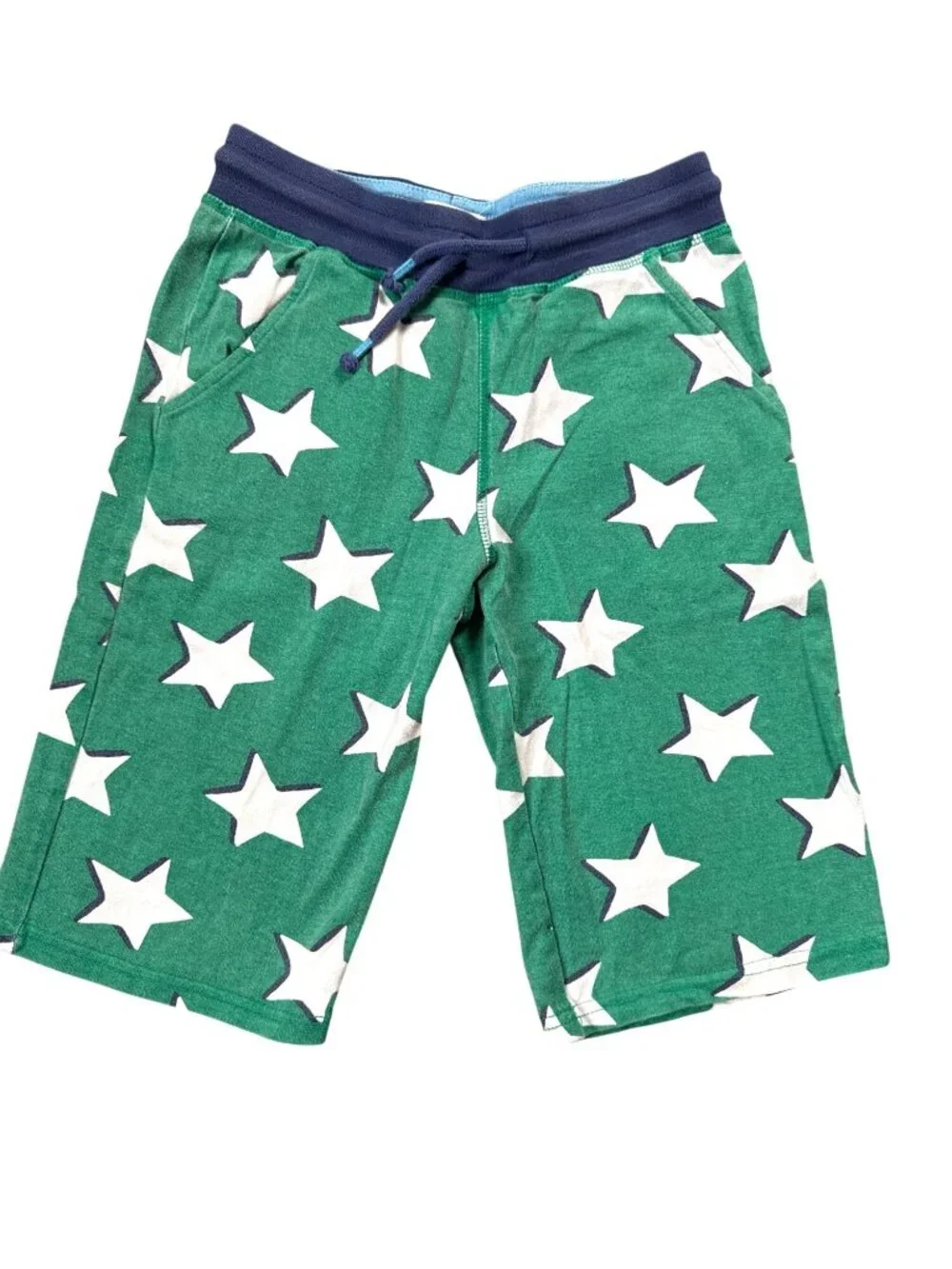 Mini Boden Star Shorts Sz 9 & Hanna Andersson Constellation Tee Sz 10